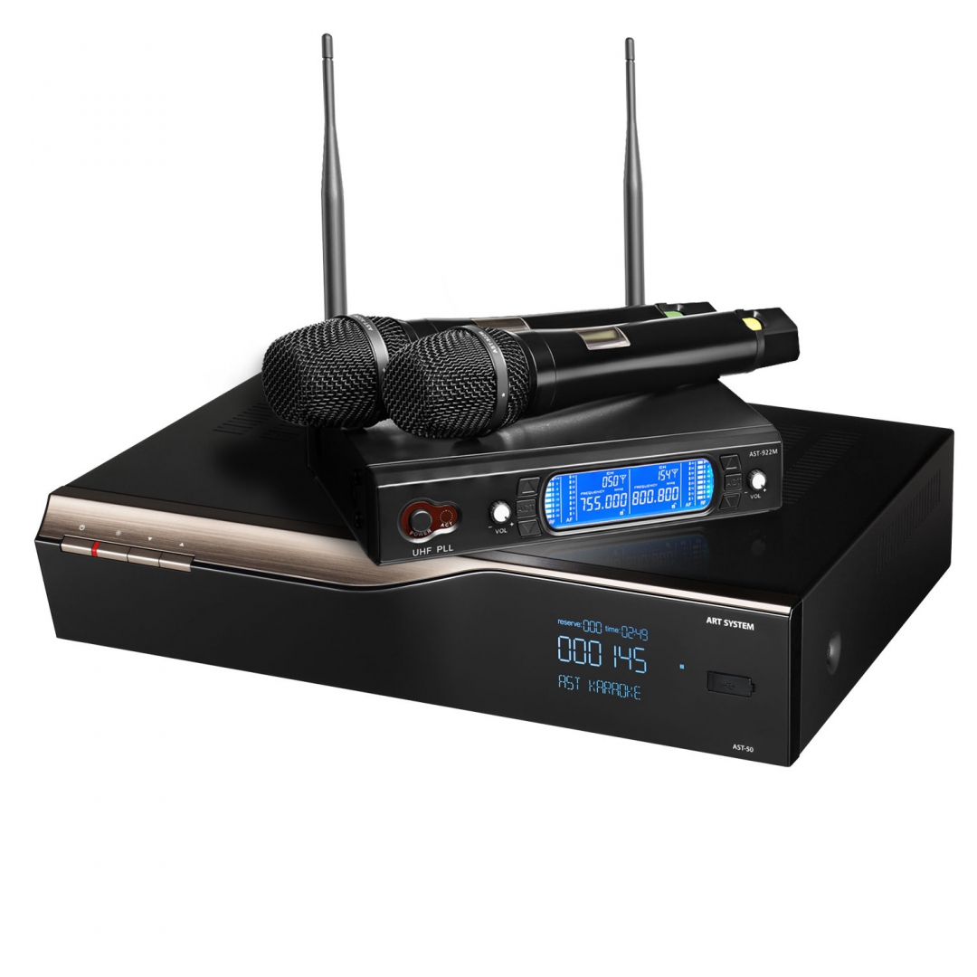 караоке-комплект AST-50 c микрофонами в Красном Яре