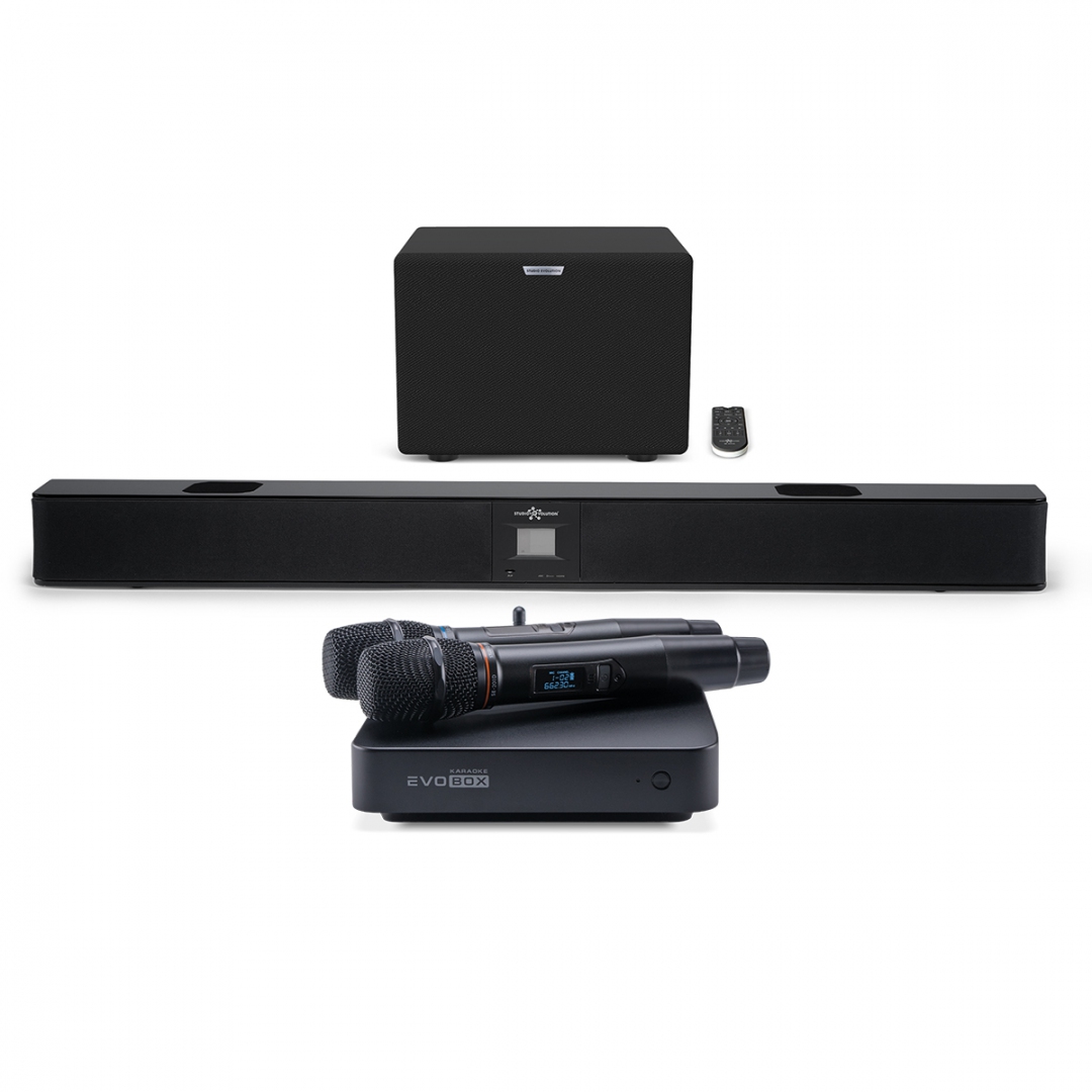 караоке-комплект EVOBOX Plus + EvoSound Bar (саундбар с караоке) в Красном Яре