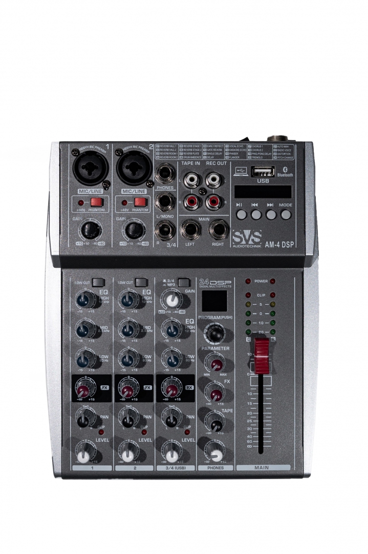 SVS Audiotechnik mixers AM-4 DSP Аналоговый микшерный пульт, 4-канала в Красном Яре