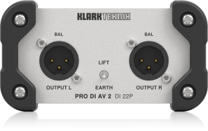 Klark Teknik DI 22P пассивный стерео директ-бокс в Красном Яре